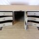 Gustavian Grey Painted Chatol From 1790s