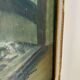 Huile sur bois ancienne datant de 1960