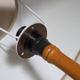 “Bamboo” lamp in vintage turned wood