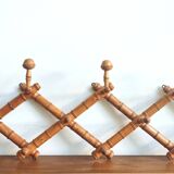 Large accordion coat and hat rack