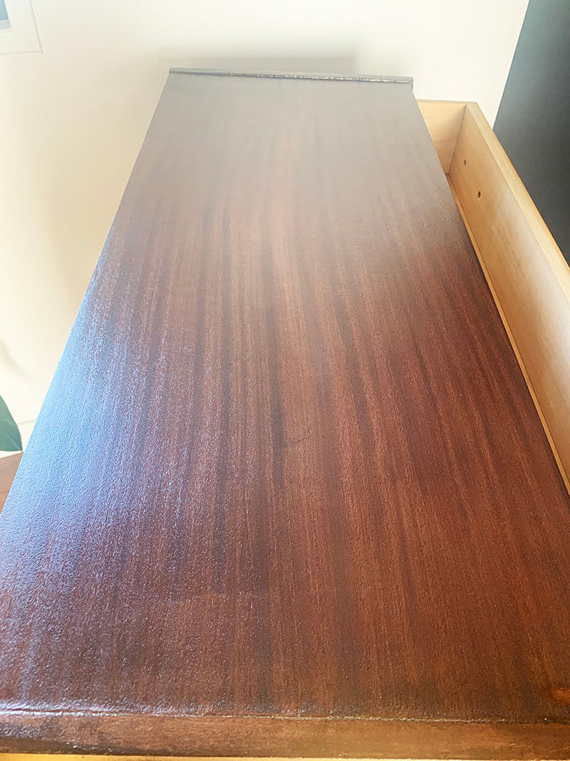 Vintage dresser compass feet