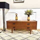 Enfilade scandinave basse en teck