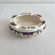 Vintage round ashtray in Digoin Sarreguemines earthenware.