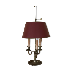 Lampe bouillotte a trois - louis xvi