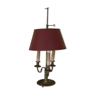 Lampe bouillotte a trois lumières de style louis xvi xx siècle
