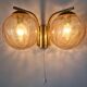Midcentury Brass Wall Lamp, Germany, 1970s