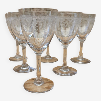 “Manon” St-Louis wine glasses