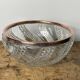 Baccarat crystal salad bowl