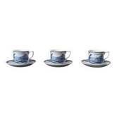 Lot de tasses et soucoupes vintage