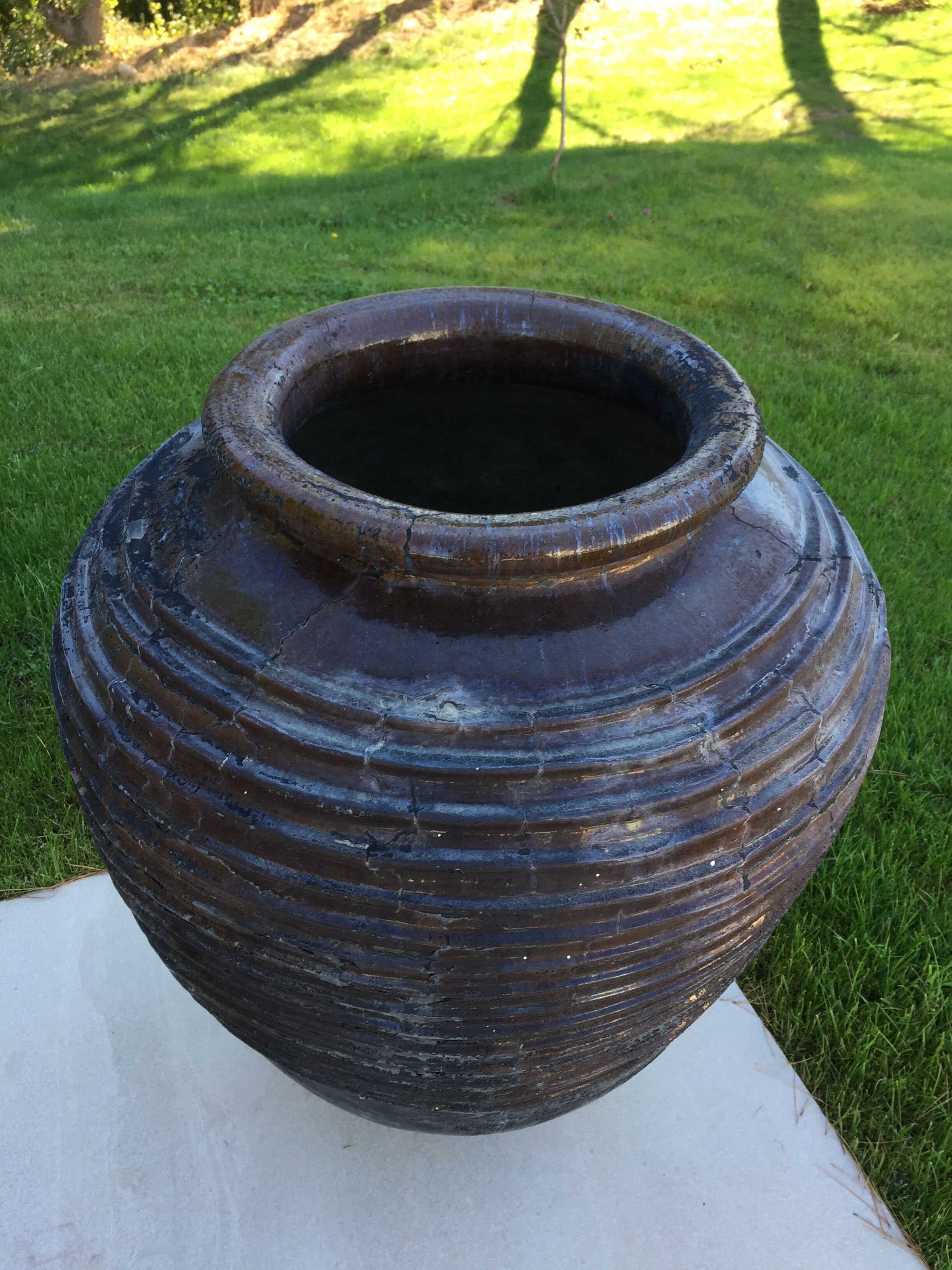 Asian decorative pot