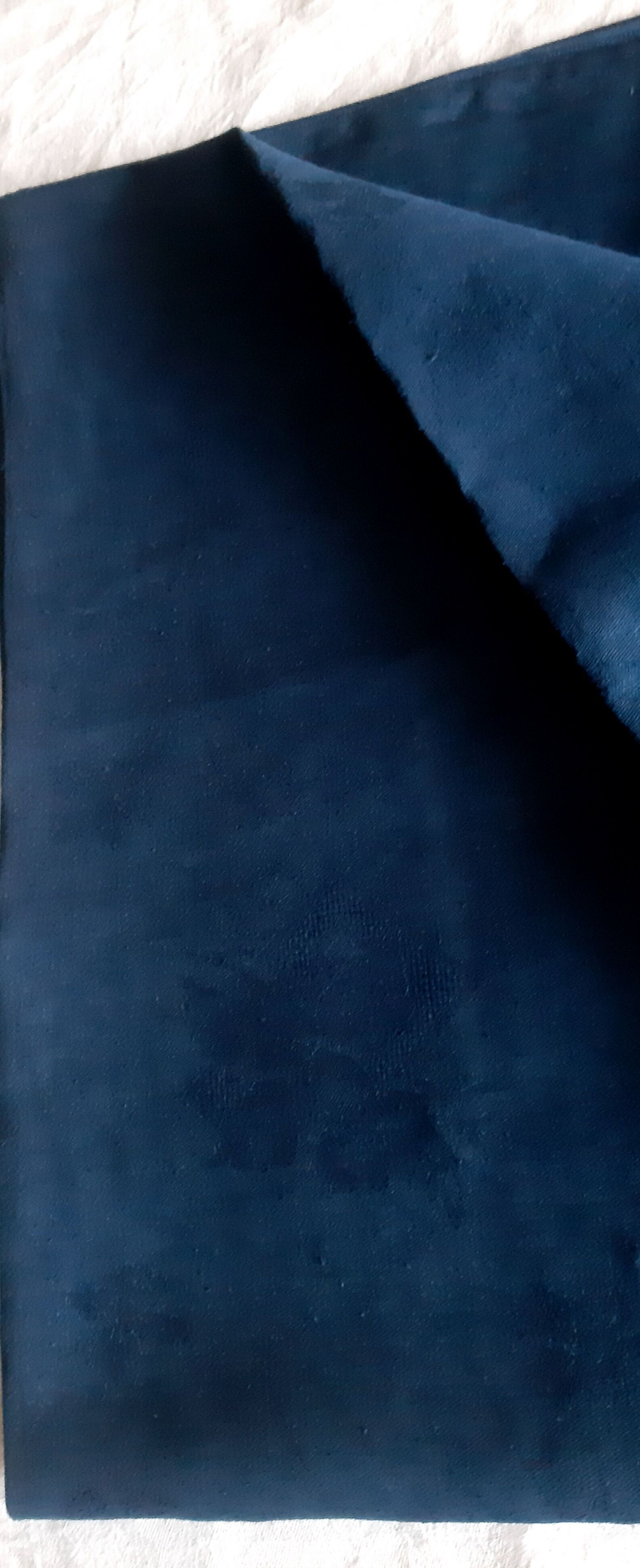 Old linen tablecloth