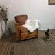 Old club chair - Leather armchair