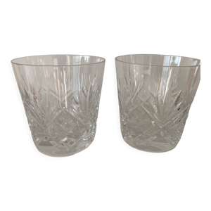 Lot de 2 verres à whisky Saint