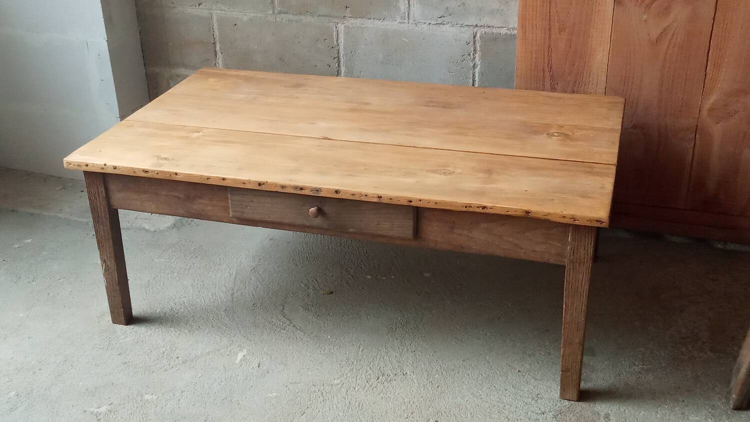 Old farmhouse coffee table