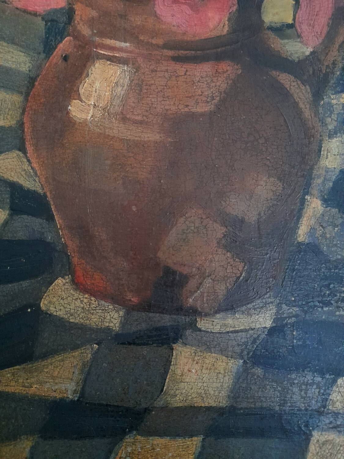 Nature morte bouquet de fleur fauve