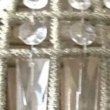 Antique crystal chandelier