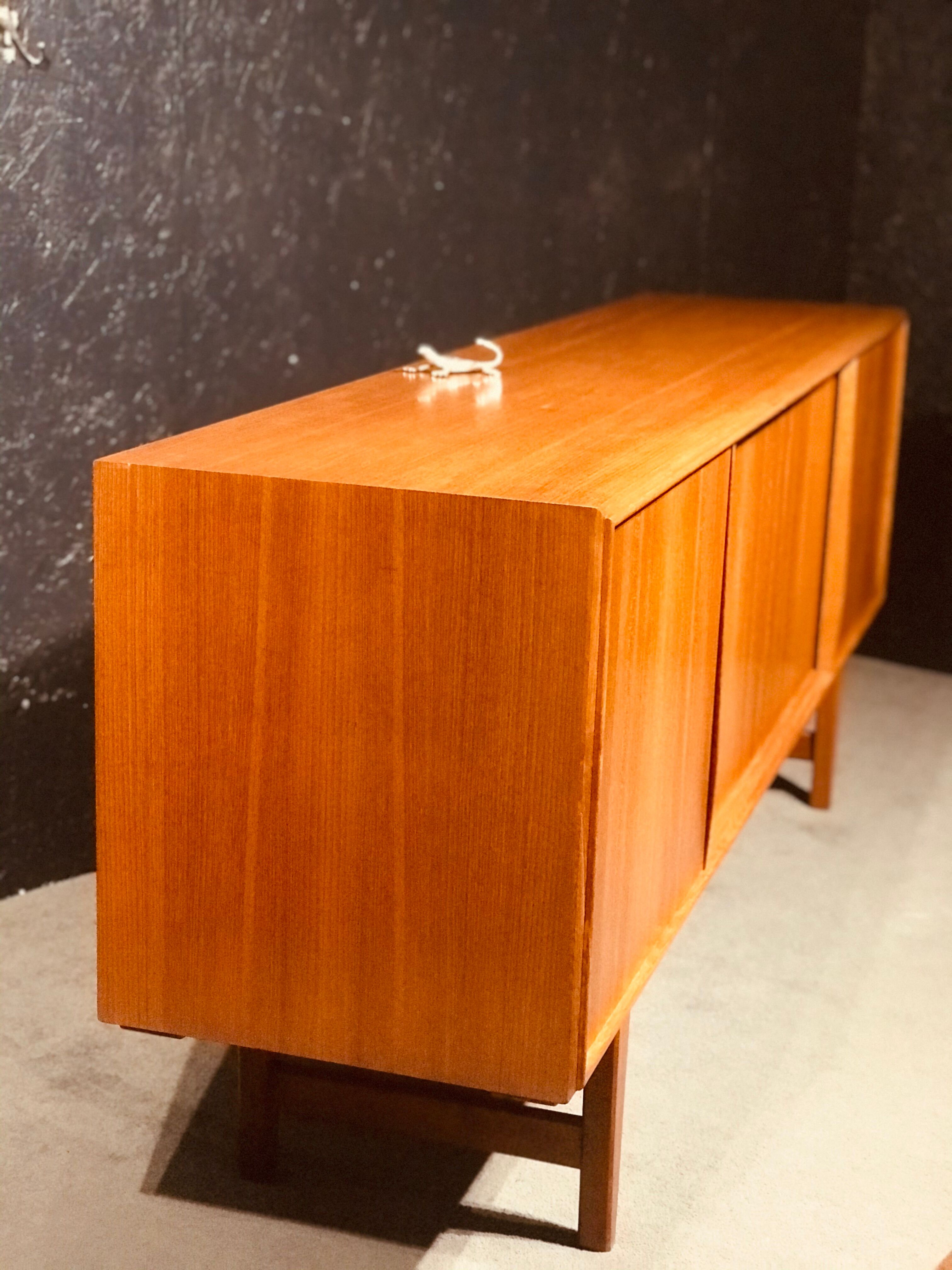 Mid Century Danish teak sideboard by E.W. Bach. 1960’s