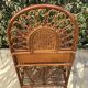 Chevet rotin et bambou vintage