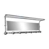 Aluminium coat rack from the 1950s.