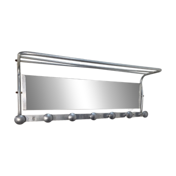 Porte manteau en aluminium des années 50