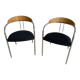 Pair of gondola design chairs