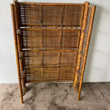 Étagère en bambou pliable 70’s