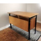 Vintage blond wood desk