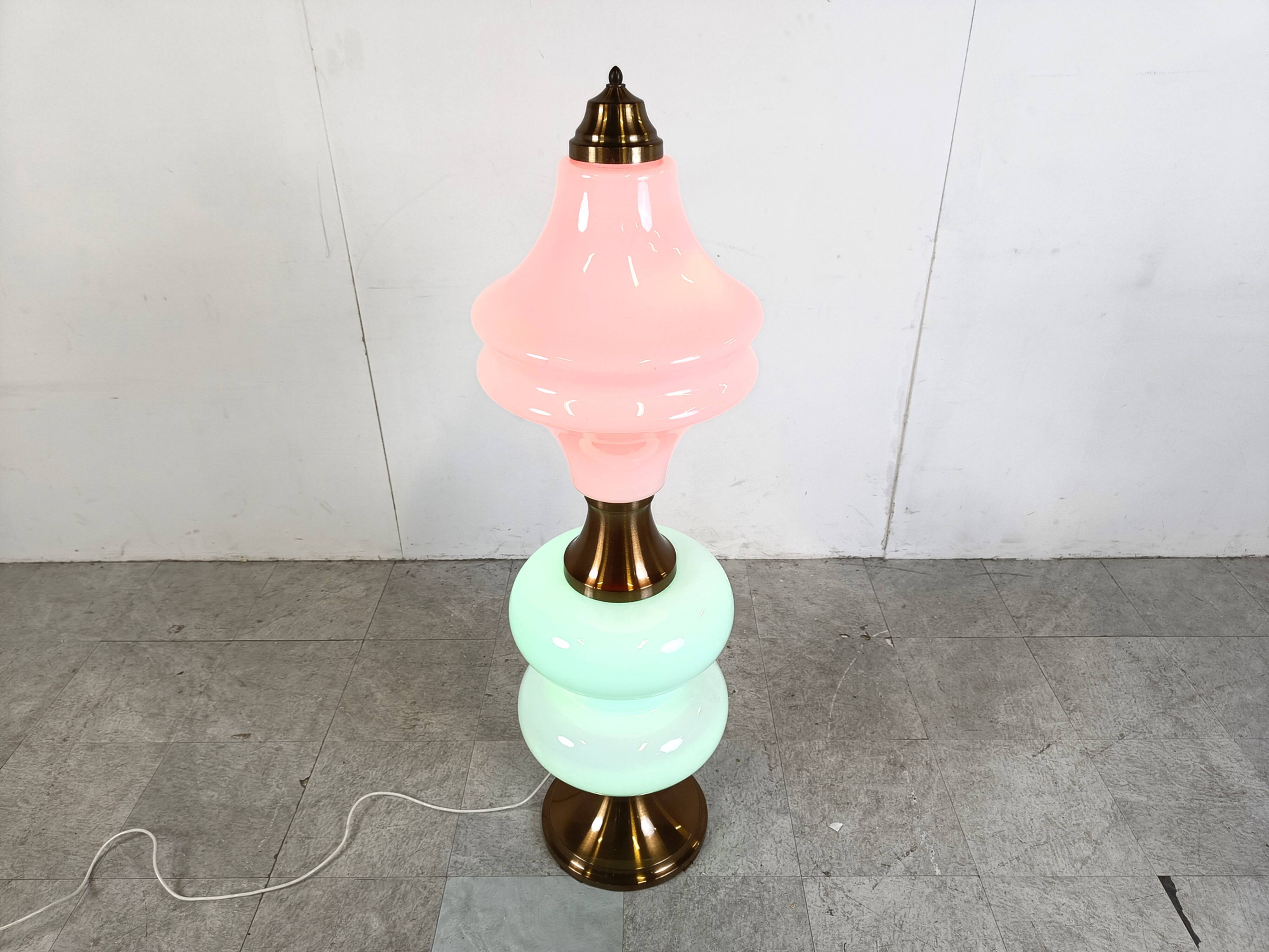 Vintage floor lamp by Mazzega, 1960s