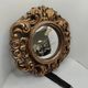 Round wall mirror Deknudt baroque gold vintage scrolls decor