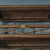 Vintage rattan shelf