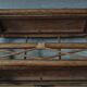 Vintage rattan shelf