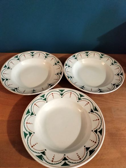 3 Hollow plates Lunéville model Saccao