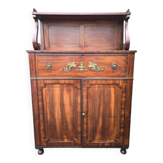 Antique Regency mahogany secretary