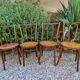 4 bistro chairs from the 30s art nouveau