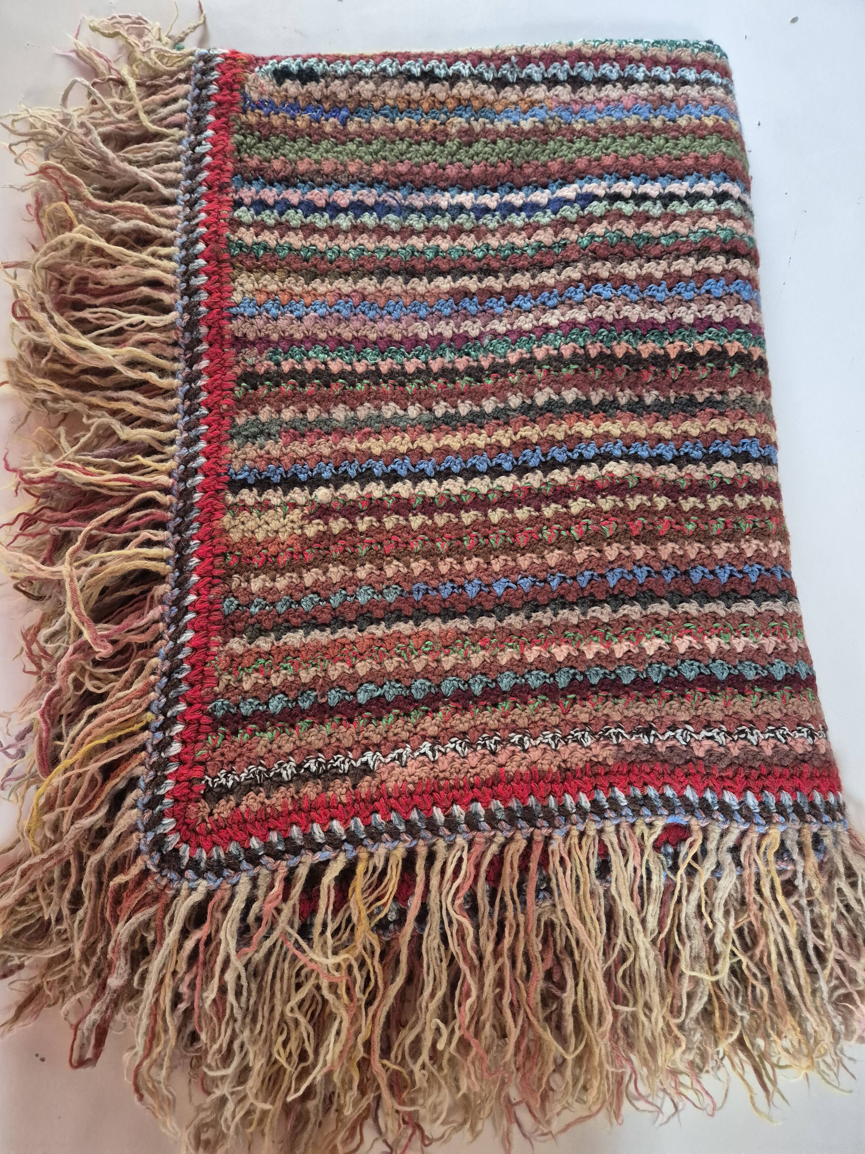 vintage crochet bedspread