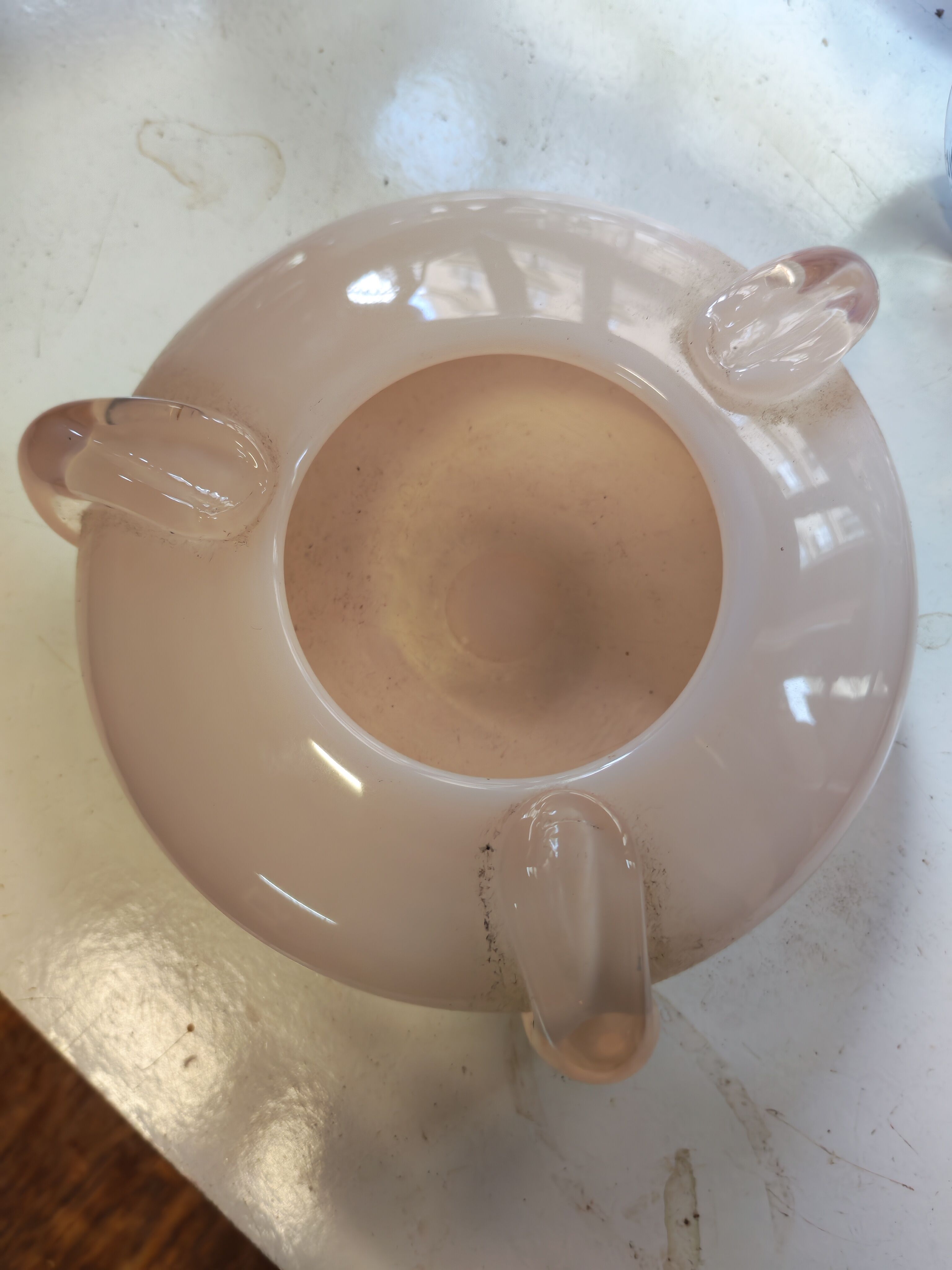 Opaline catch-all tray