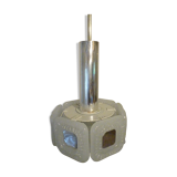 vintage "space age" faceted hnaging year 1970