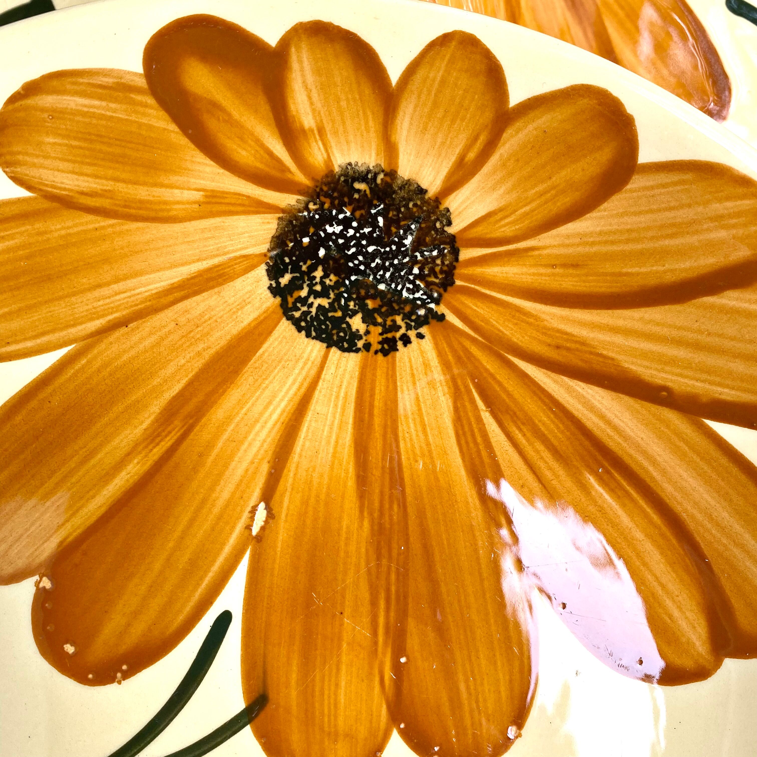 Porcelain plates from gien