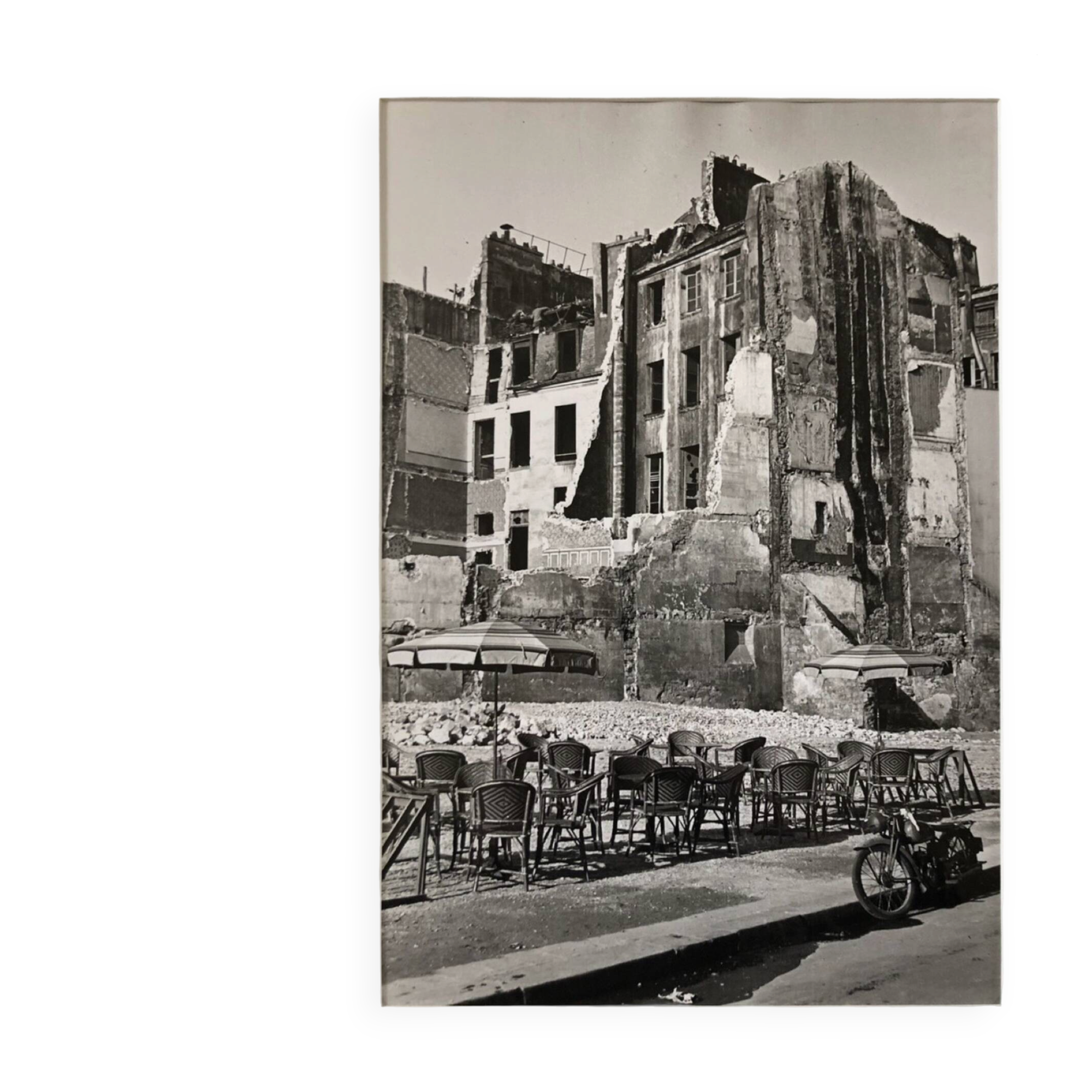 René-Jacques 1908-2003 photography silver print Paris post-war