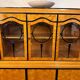 Art Deco Salon Display Cabinet, Flamed Birch Veneer, circa 1920