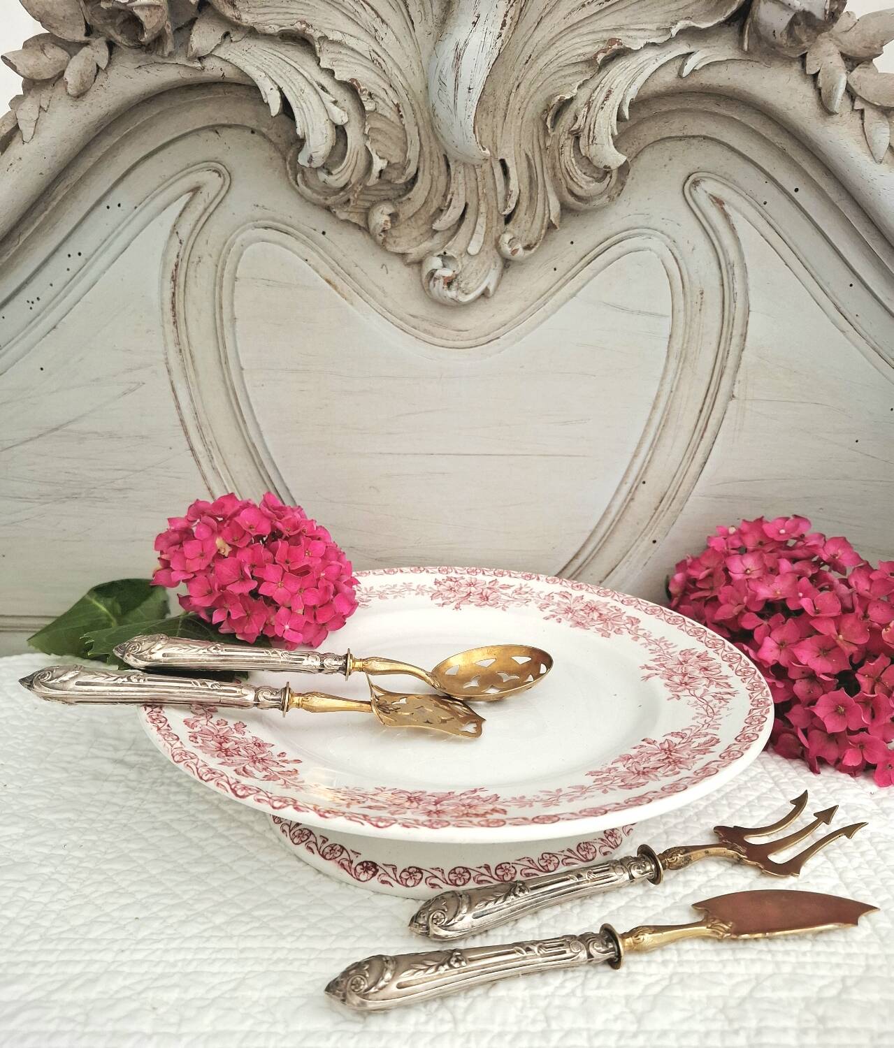 Ironstone earthenware plate