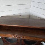 Mahogany display cabinet