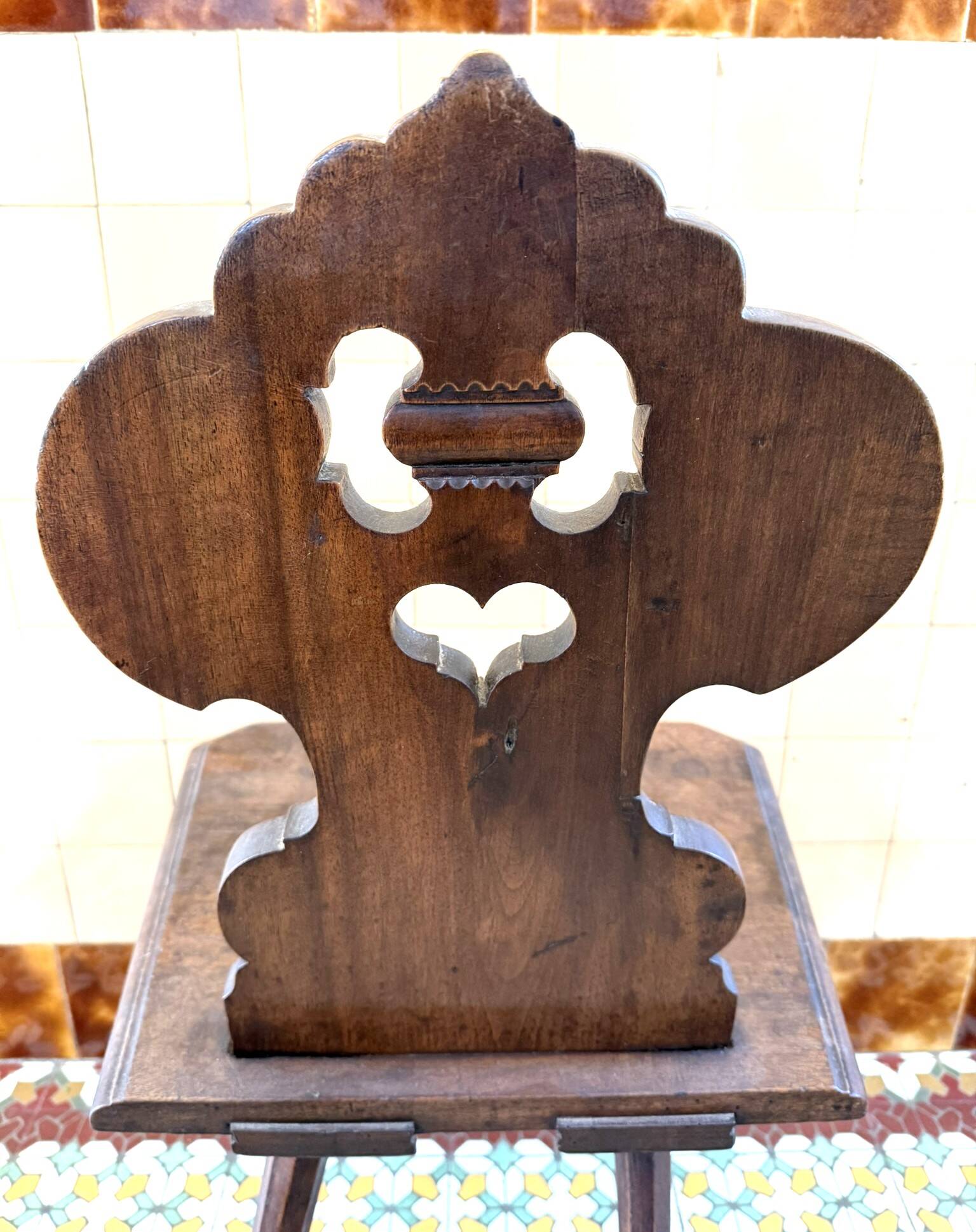 Chaise alsacienne, XVIIIe siècle