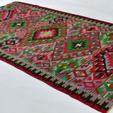 Anatolian handmade kilim rug 326 cm x 172 cm
