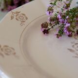 Set of opaque porcelain plates 'Raphael' from the French manufacturer Digoin-Sarreguemines