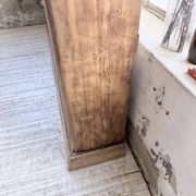 XXL industrial sideboard with glass doors