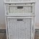 Rattan laundry basket furniture