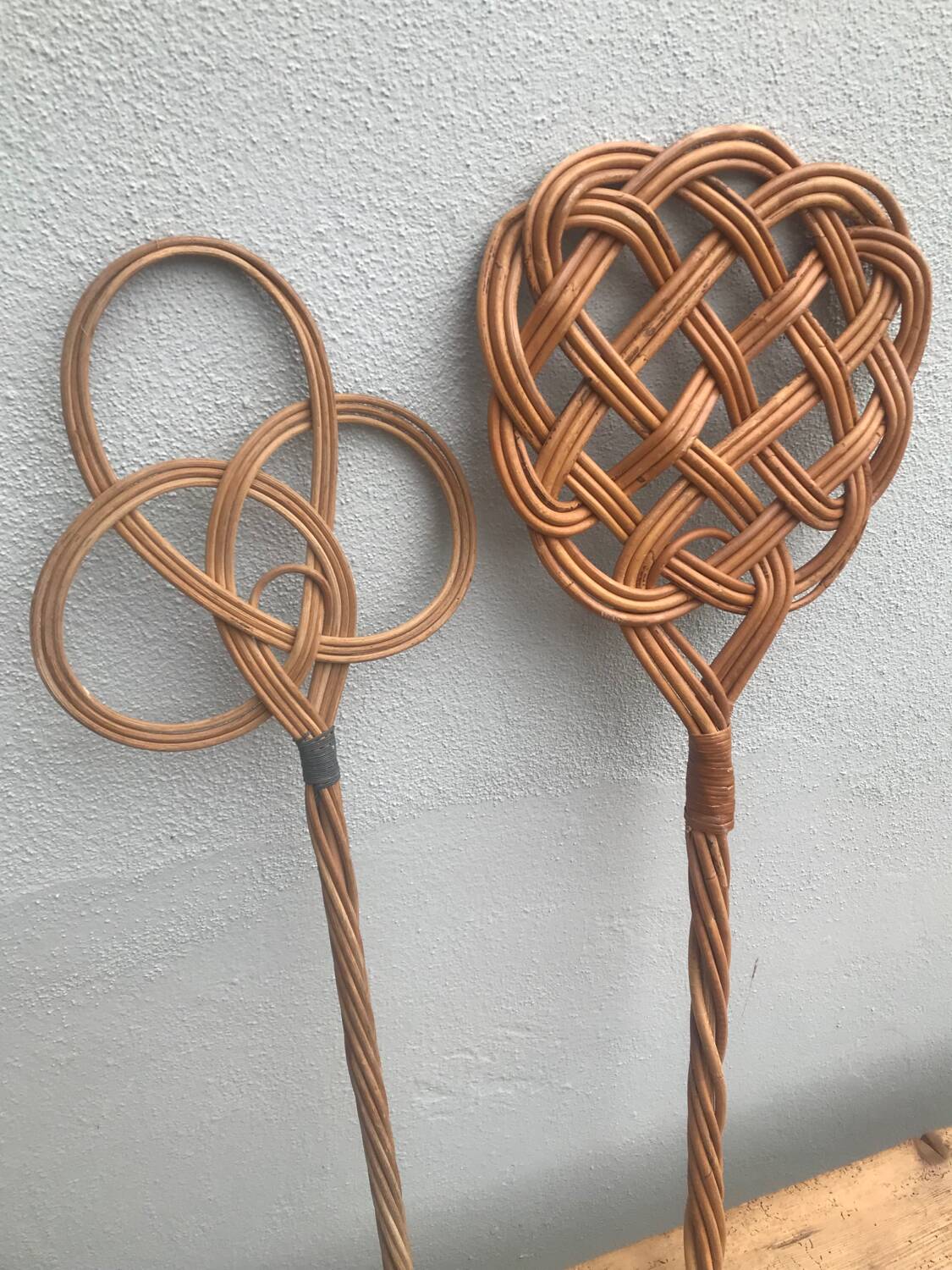 Rattan rug swatter
