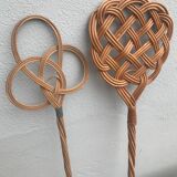 Rattan rug swatter