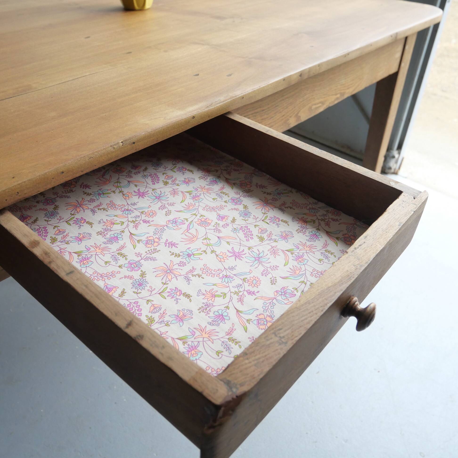 Renovated farmhouse table